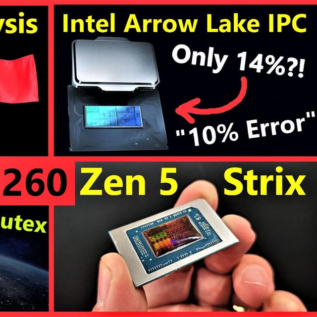 260. Intel Lunar Lake Analysis, Arrow Lake IPC, AMD Zen 5 Strix, Nvidia AI Computex - podcast episode cover