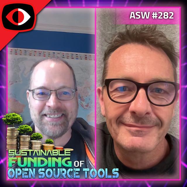 Sustainable Funding of Open Source Tools - Mark Curphey, Simon Bennetts - ASW #282 - podcast episode cover