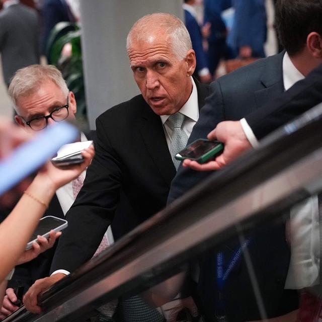 Why a GOP senator says the budget bill breaks Trump's promise - podcast episode cover