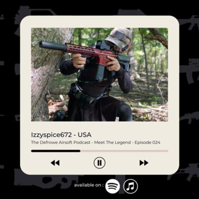Behind the Trigger: An Airsoft Interview with Izzyspice672 - Unpacking the Secrets of a Master Airsoft Tech - podcast episode cover
