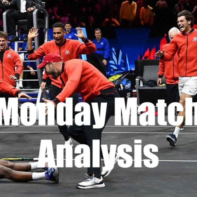 FAA over Djokovic, Tiafoe over Tsitsipas, World over Europe | Monday Match Analysis - podcast episode cover