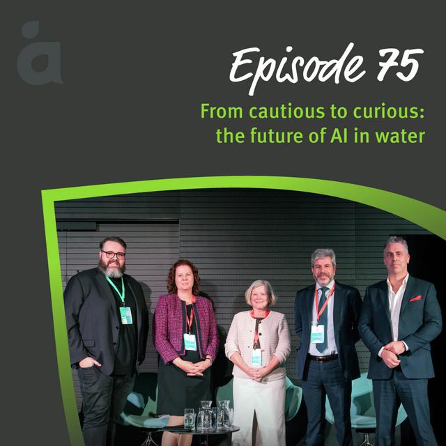 From cautious to curious: the future of AI in water - podcast episode cover