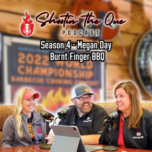 Megan Day, Burnt Finger BBQ - Viral "Bacon Explosion" Recipe, Kansas City BBQ, & Reality TV - podcast episode cover