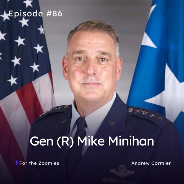 Gen (R) Mike Minihan - 7619 Miles of Water to Cover, How Are We Preparing for the Challenge? | Perspective Ep 29 - podcast episode cover