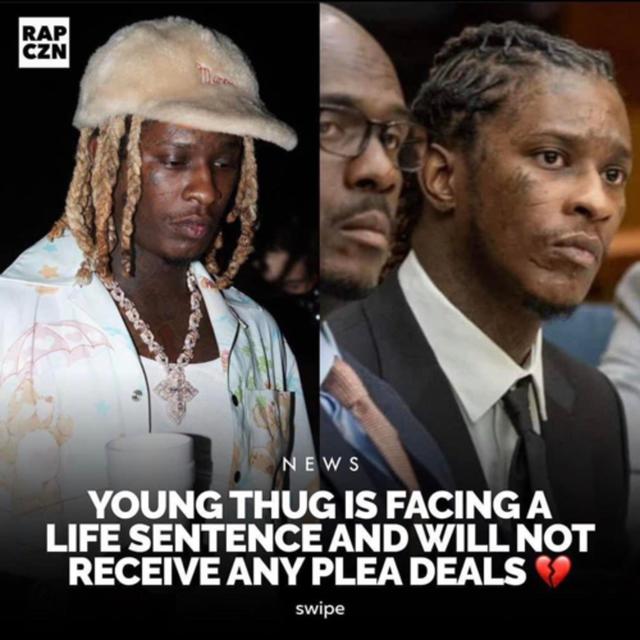 YSL’s Young Thug Is Facing A Life Sentence & Will Not Be Receiving A Plea Deal 💔 - podcast episode cover
