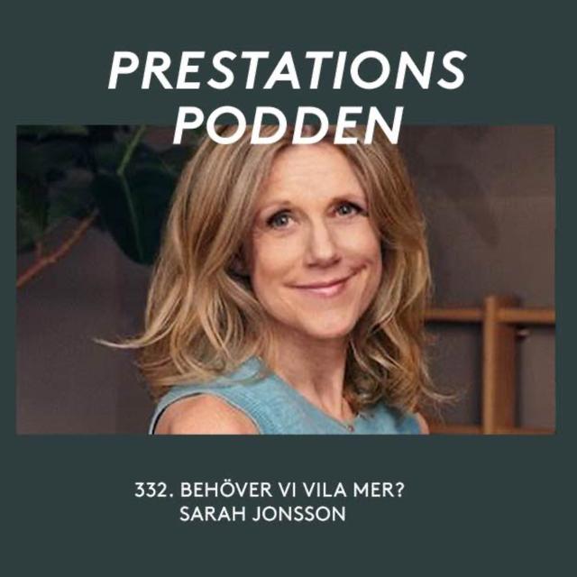 Behöver vi vila mer? - Sarah Jonsson - podcast episode cover