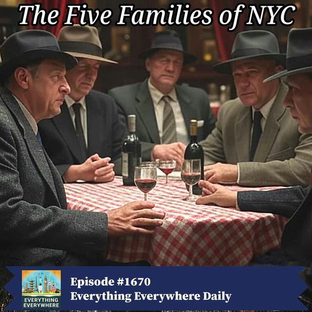 The Five Families and How Organized Crime Became Organized - podcast episode cover