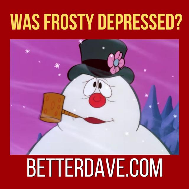 Was Frosty Depessed? - podcast episode cover
