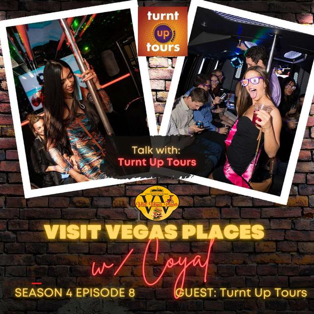 Experience Las Vegas at its best with Turnt Up LV Tours, the best party bus in Sin City - podcast episode cover