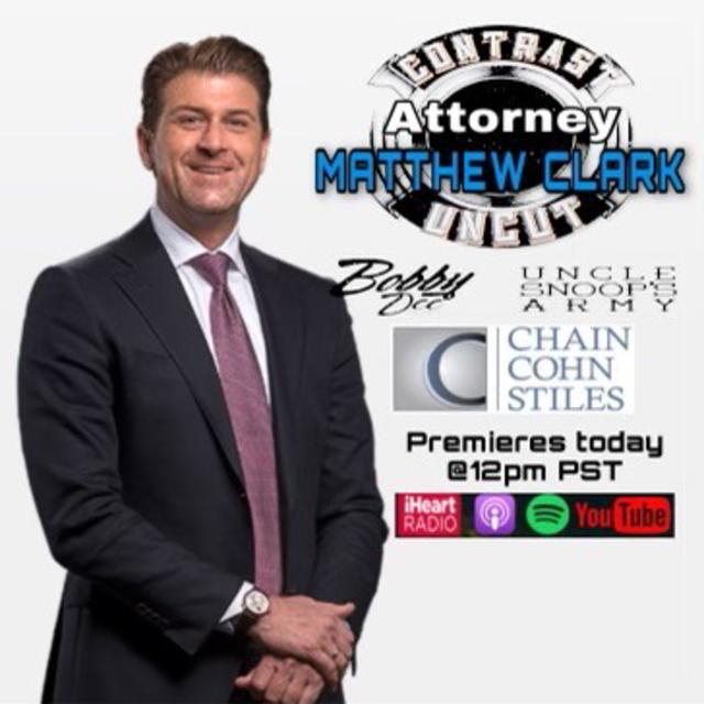 Uncle Snoops Army and Bobby Dee Presents ‘Contrast Uncut’ Season 3 Episode 44 with Matt Clark Senior Partner of Chain | Cohn | Stiles - podcast episode cover