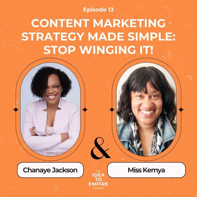 13. Content Marketing Strategy Made Simple: Stop Winging It! - podcast episode cover