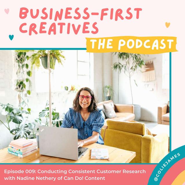 Conducting Consistent Customer Research with Nadine Nethery of CAN DO! Content - podcast episode cover