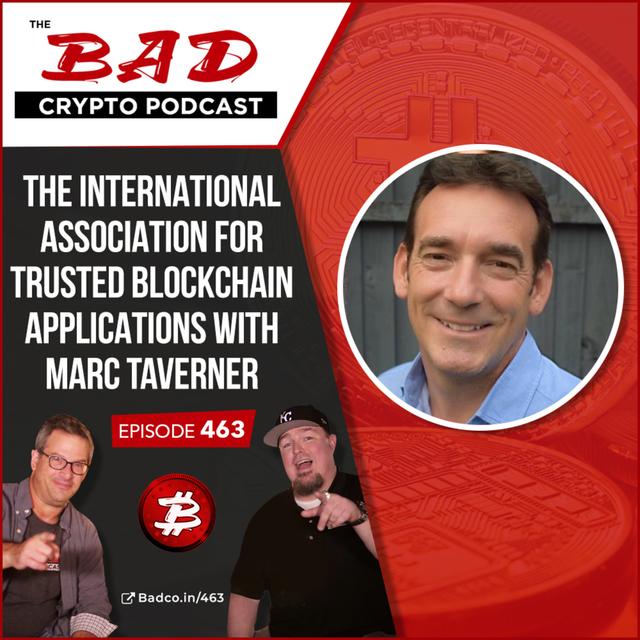 The International Association for Trusted Blockchain Applications with Marc Taverner - podcast episode cover