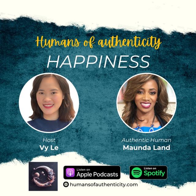 10. Happiness with Maunda Land - podcast episode cover
