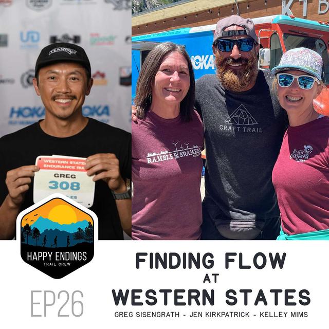 Finding Flow at Western States - podcast episode cover