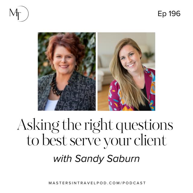 Ep 196 Asking the right questions to best serve your client - podcast episode cover