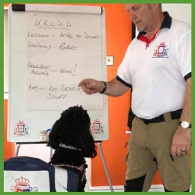Dr. Robert Hewings - UK college of scent dogs - podcast episode cover