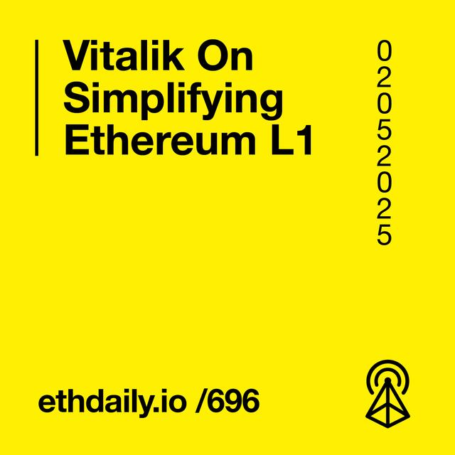 Vitalik On Simplifying Ethereum L1 - podcast episode cover
