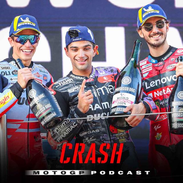Jorge Martin is crowned MotoGP World Champion 👑 + Reaction - podcast episode cover