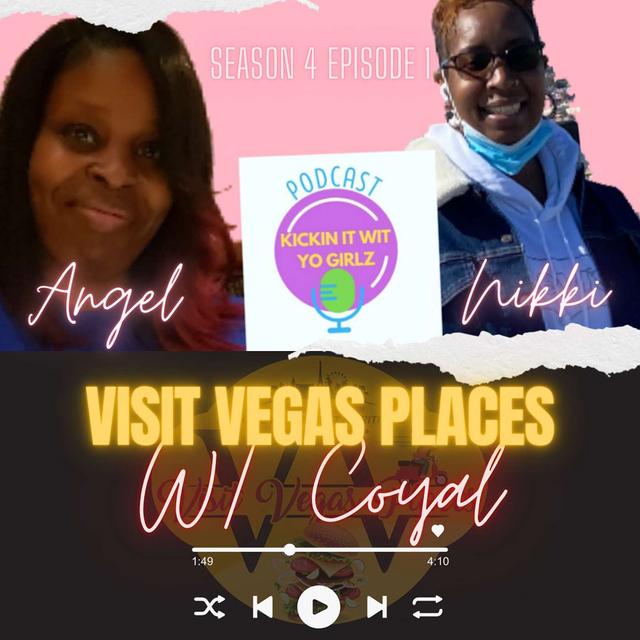 Las Vegas Ventures off to Detroit with Nikki & Angel from Kickin' it wit yo girlz podcast - podcast episode cover