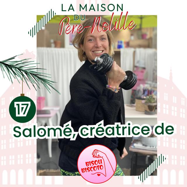 LA MAISON DU PÈRE-NOLILLE - SALOMÉ DE BISOU BISCOTO - Des vêtements de sport colorés pour toutes les femmes - podcast episode cover