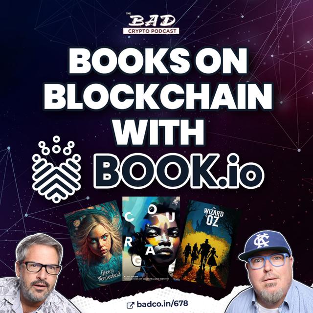 Books on Blockchain with Book.io - podcast episode cover
