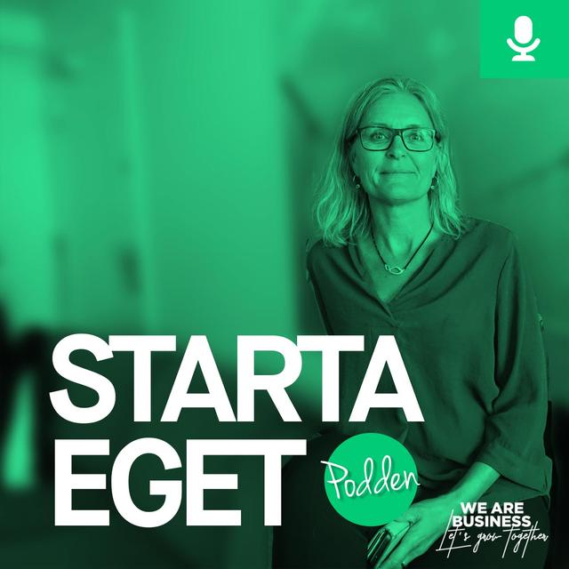Så skaffar du en varumärkesstrategi – möt Pia Anderson i Starta Eget-Podden - podcast episode cover