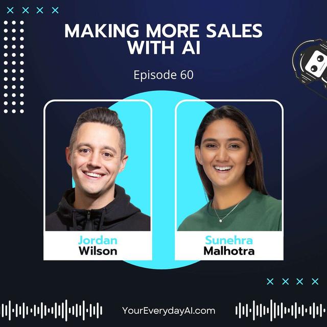 EP 60: Making More Sales with AI - podcast episode cover
