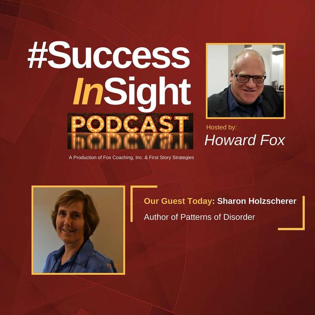 Sharon Holzscherer, Author of Patterns of Disorder - podcast episode cover