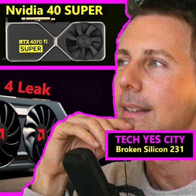 231. RDNA 4 Performance, AMD Zen 5 v Intel Meteor Lake, Nvidia SUPER | Tech YES City - podcast episode cover