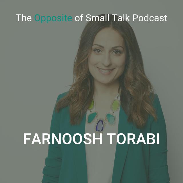 124. A Healthy State of Panic with Farnoosh Torabi - podcast episode cover