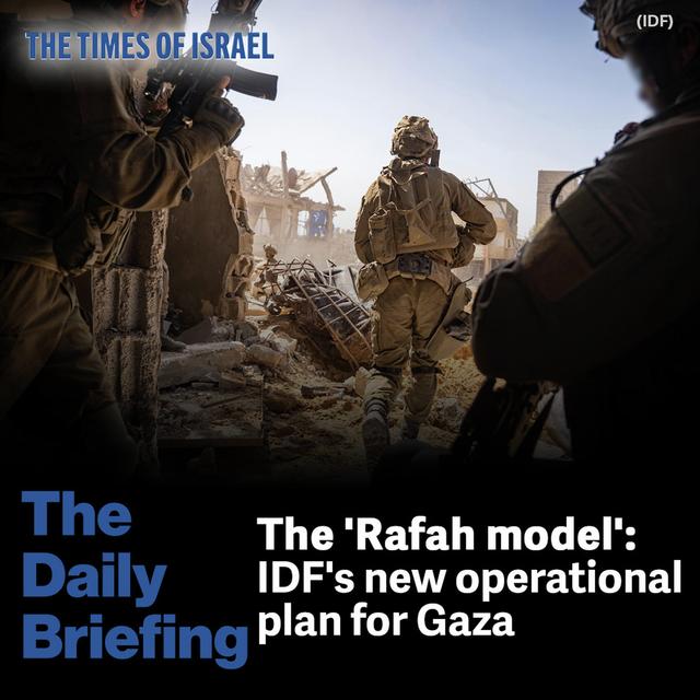 Day 593 - The 'Rafah model': How the IDF is now operating in Gaza - podcast episode cover