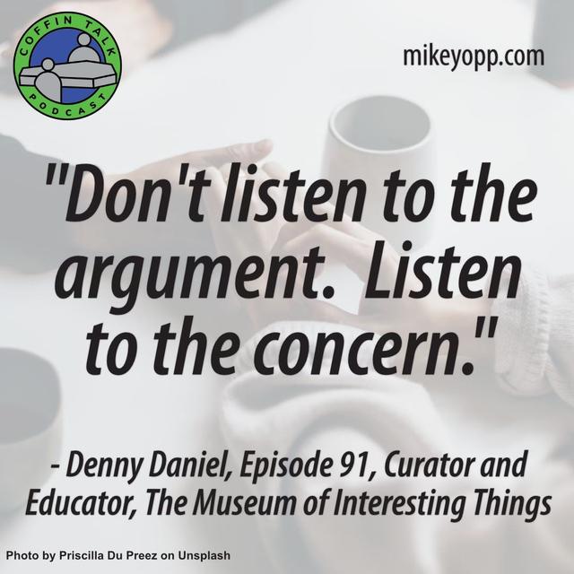 #91 - An Antique Historian - Denny Daniel - "Rhyme, Patterns, Rhyme" - podcast episode cover