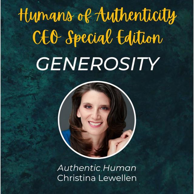 20. Generosity in Leadership with Christina Lewellen [trailer] - podcast episode cover
