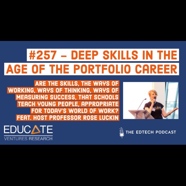 #257 - Deep Skills in the Age of the Portfolio Career - podcast episode cover