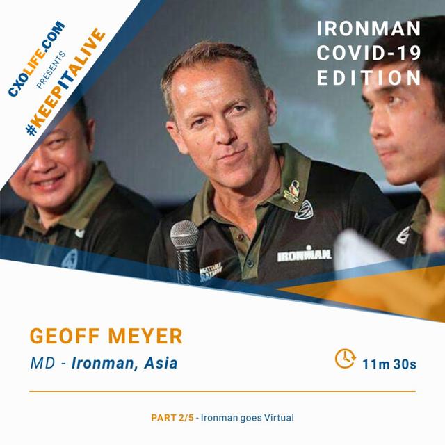 Geoff Meyer Part 2/5: Ironman goes Virtual - podcast episode cover