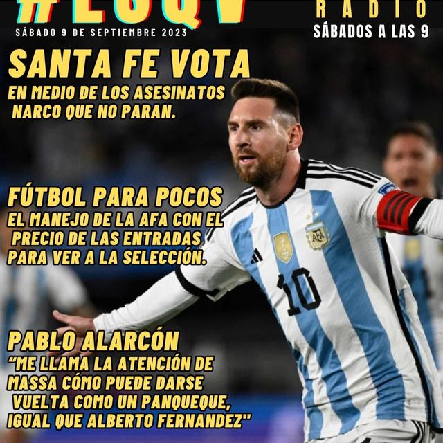 Para pocos: ya podés escuchar #LSQV de este sábado - podcast episode cover