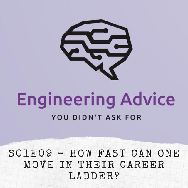 S01E09 - How fast can one move in their career ladder? - podcast episode cover