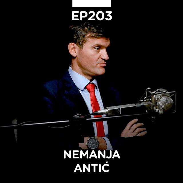 EP 203: Nemanja Antić, ekonomista, Military Shop - Pojačalo podcast - podcast episode cover