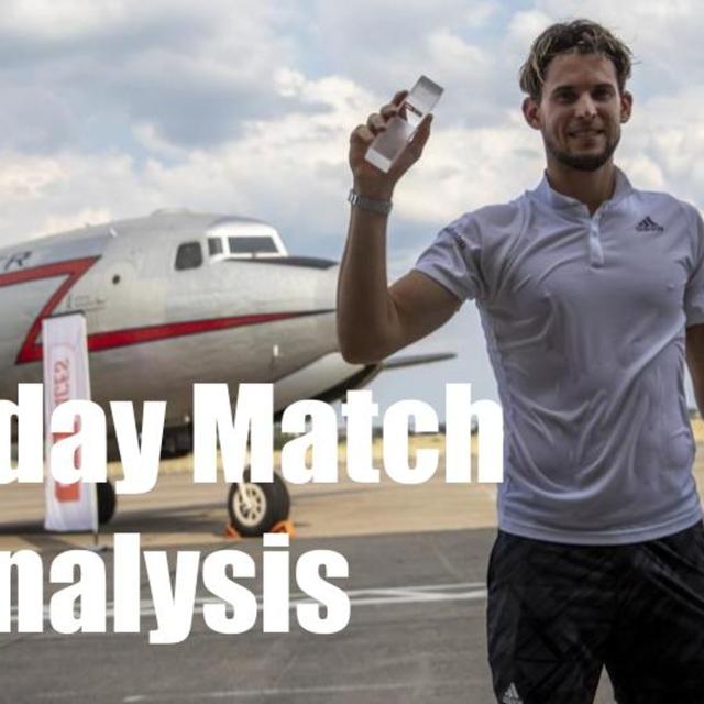 Thiem’s Exhibition Tear, EU Travel Ban, Nadal & Djokovic Serve Improvement | Monday Match Analysis - podcast episode cover