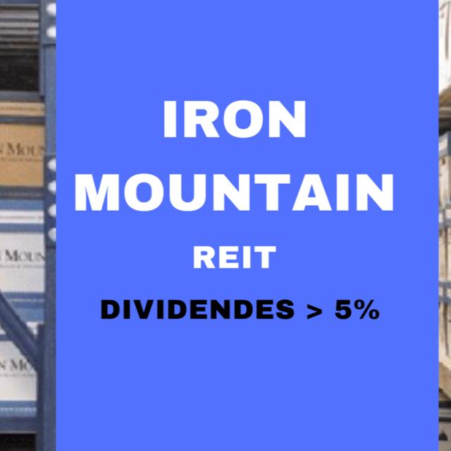Iron Mountain (IRM), un REIT proposant un dividende de plus de 5% - podcast episode cover