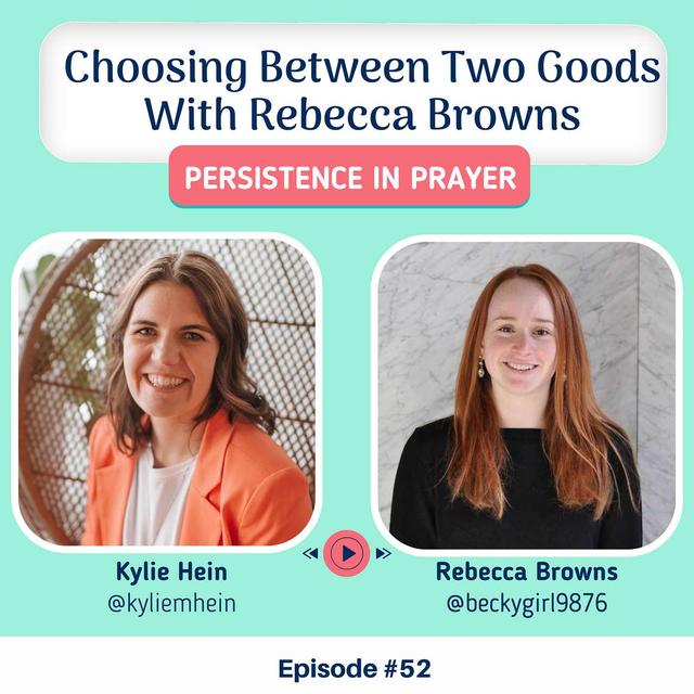 #52 Choosing Between Two Goods With Rebecca Browns - podcast episode cover