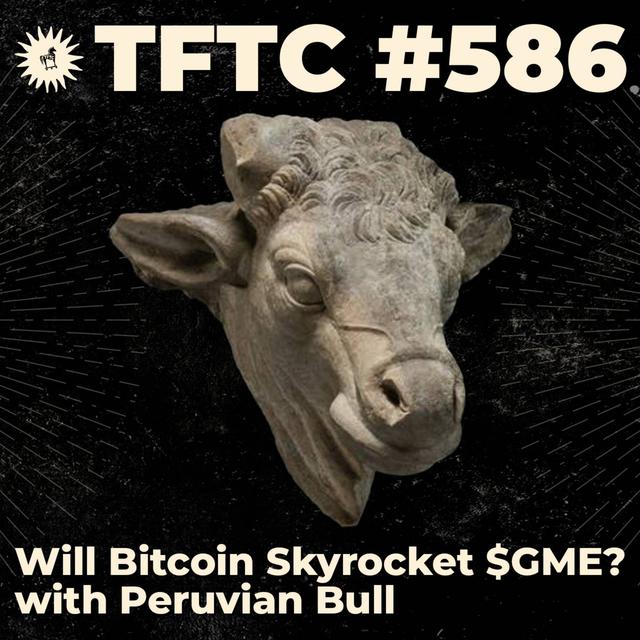 #586: Will Bitcoin Skyrocket $GME? with Peruvian Bull - podcast episode cover