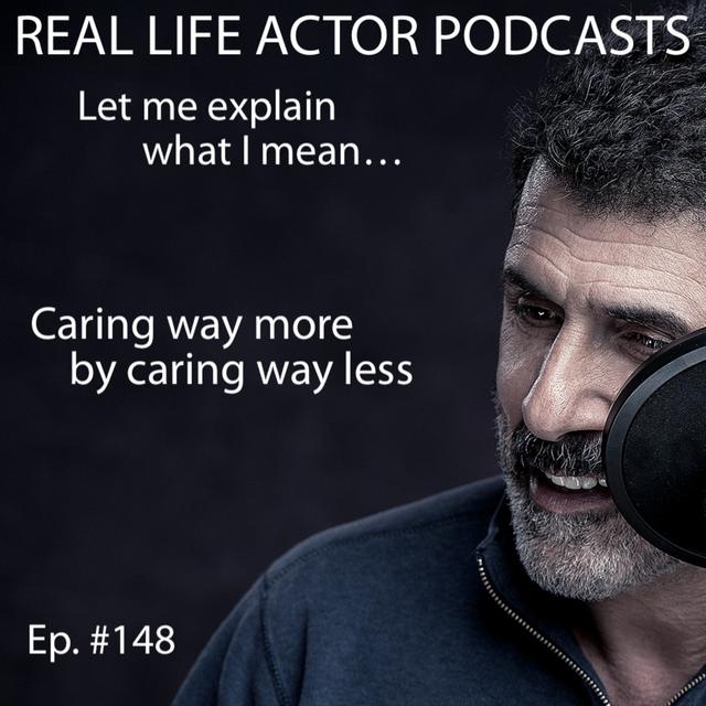 Episode 148: Caring way more by caring way less - podcast episode cover