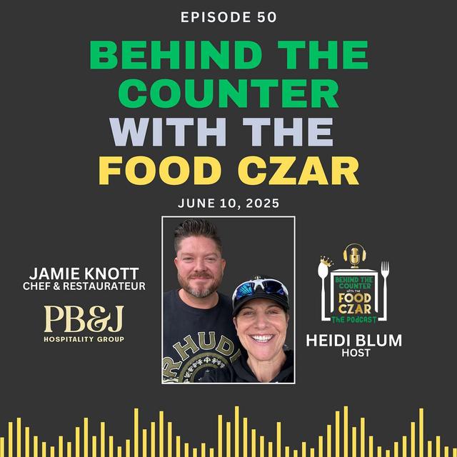 Episode 50 -  Chef Jamie Knott – Hustle, Heart, and the Heat of the Kitchen - podcast episode cover