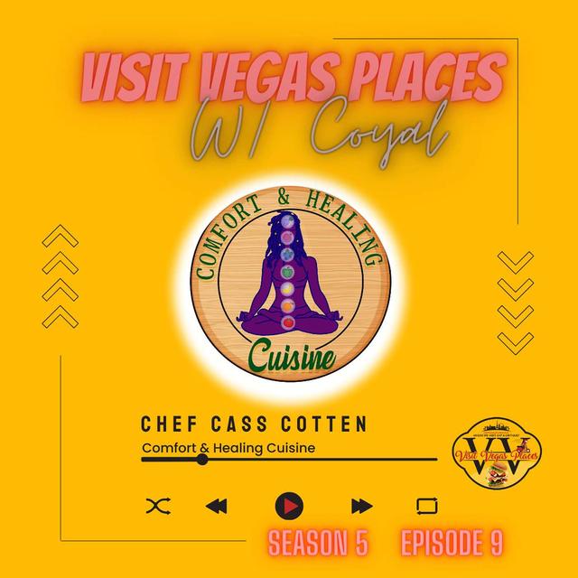 Chef Cass provides comfort & healing with food for the soul in Las Vegas, Nevada. - podcast episode cover