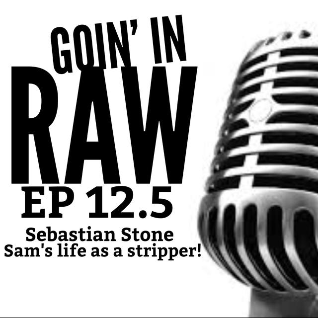 Goin' in raw EP 12.5 Sebastian Stone, Sam's life as a astripper! - podcast episode cover