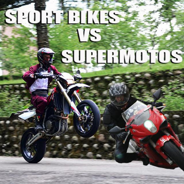 Sport bikes vs supermotos and addition to speed - Episode 8 - podcast episode cover