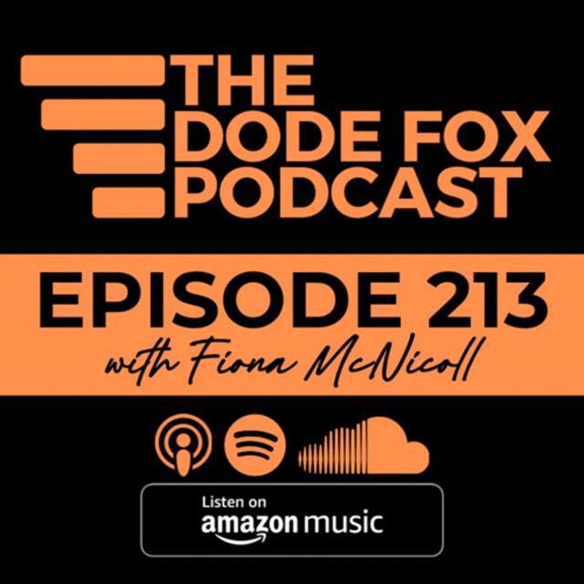 Episode 213 with Fiona McNicoll - podcast episode cover