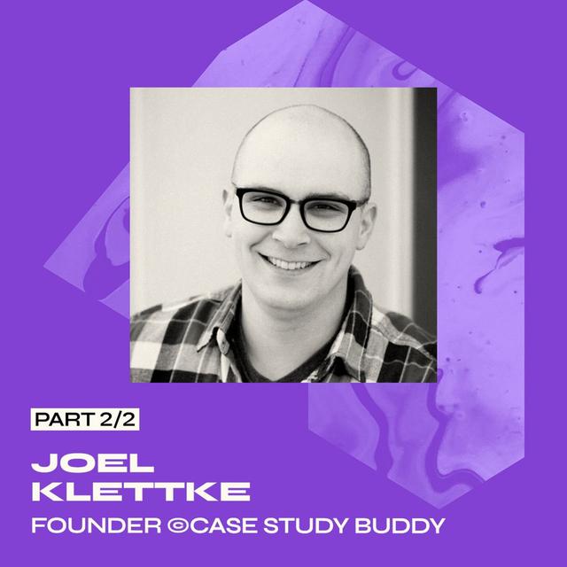 The secret to telling engaging customer stories, with Joel Klettke, Founder @Case Study Buddy - podcast episode cover